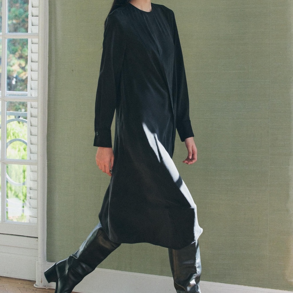 Zara LONG MULTI-POSITIONAL DRESS ZW COLLECTION